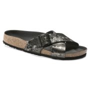 BIRKENSTOCK Siena Suede Leather Vintage Metallic Black in all sizes ✓ Buy directly from the manufacturer online ✓ All fashion trends from Birkenstock"